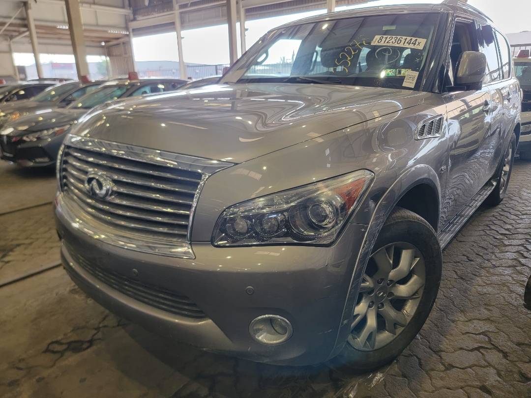 2014 INFINITI QX80 — 93036 Miles — Lot 81236144 — Souq - Marhaba Auctions Used Cars - Image 3