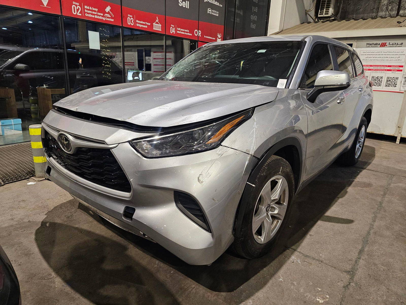2023 TOYOTA HIGHLANDER — 35644 Miles — Lot 84250205 — Main - Marhaba Auctions Used Cars - Image 3