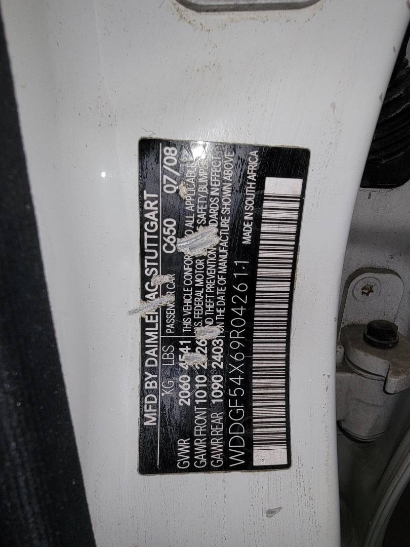 2009 MERCEDES BENZ C300 — 149142 Miles — Lot R042611 — Main - Marhaba Auctions Used Cars - Image 10