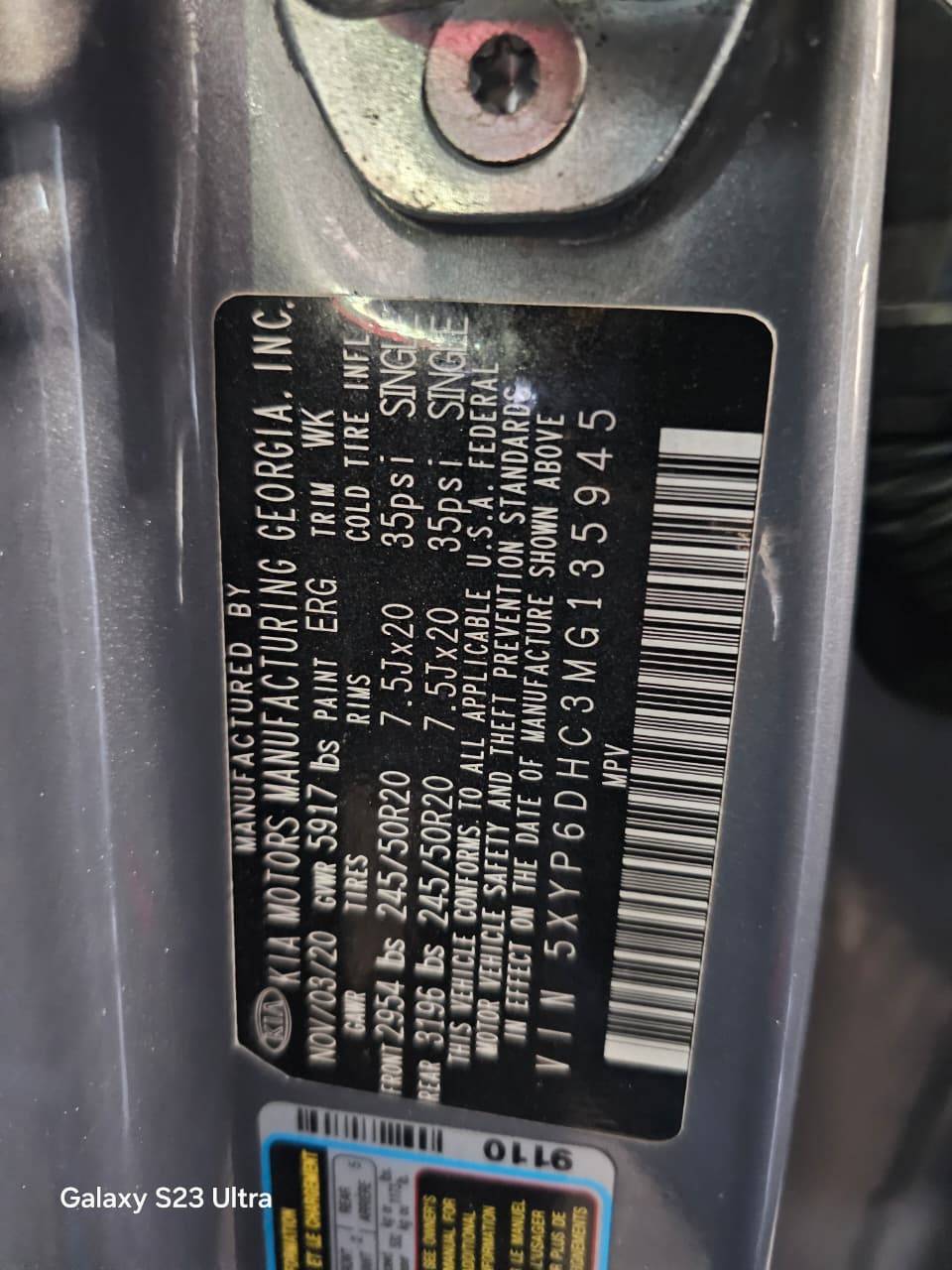 2021 KIA TELLURIDE — 99260 Miles — Lot MG135945 — Main - Marhaba Auctions Used Cars - Image 11