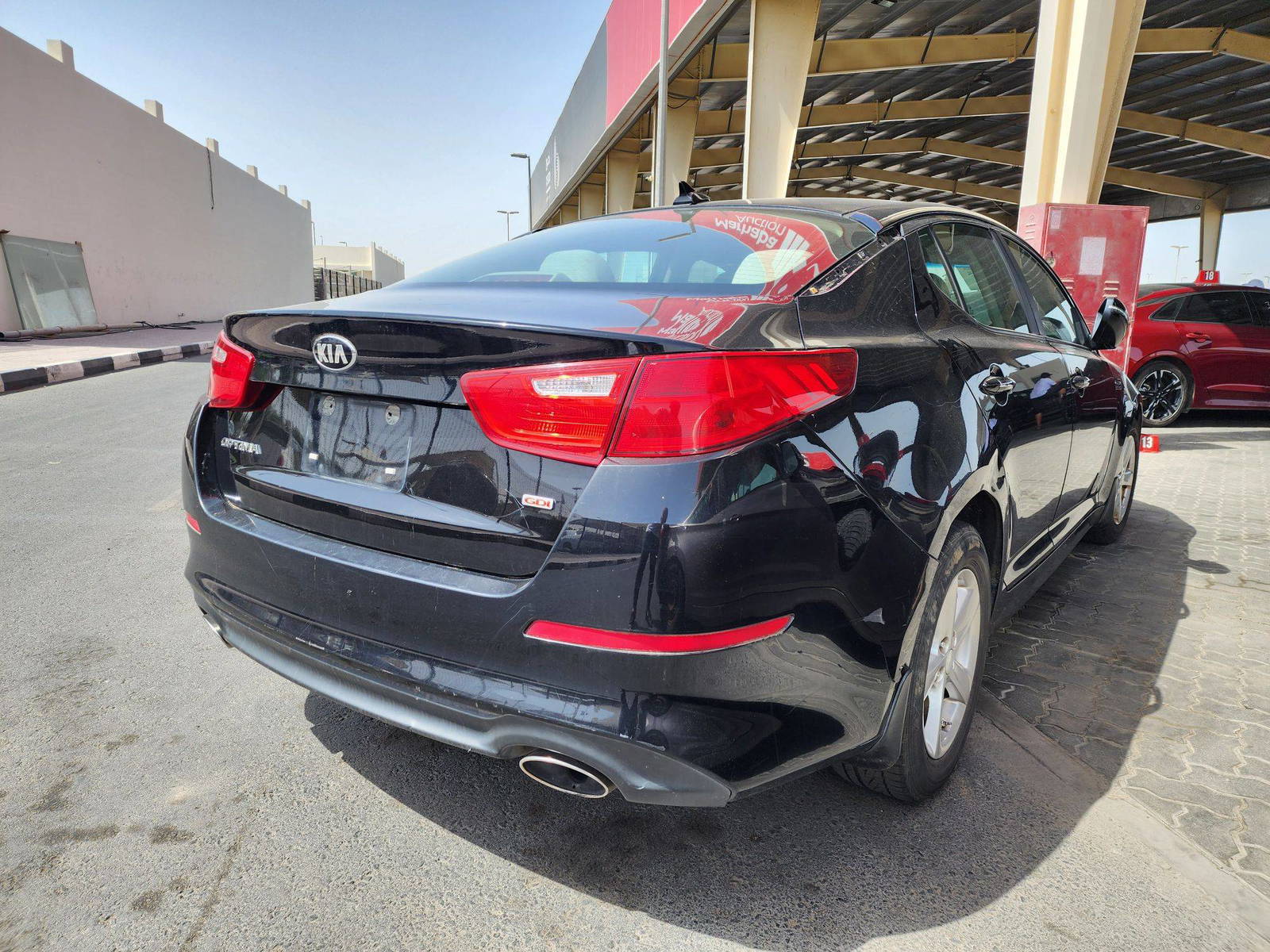 2015 KIA OPTIMA — 226170 Miles — Lot 56853 — Souq - Marhaba Auctions Used Cars - Image 3