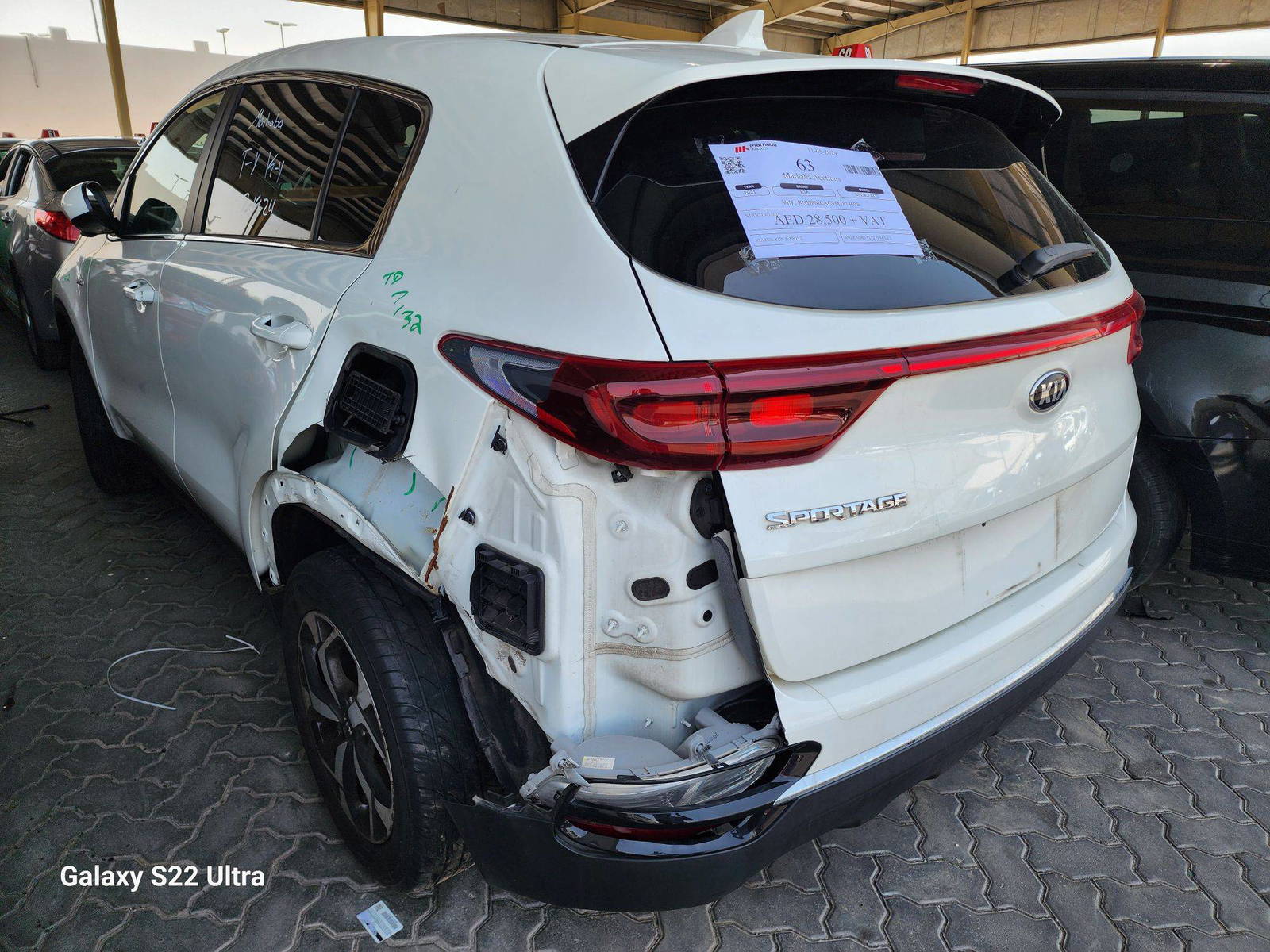 2021 KIA SPORTAGE — 111270 Miles — Lot 39081824 - Marhaba Auctions Used Cars - Image 7
