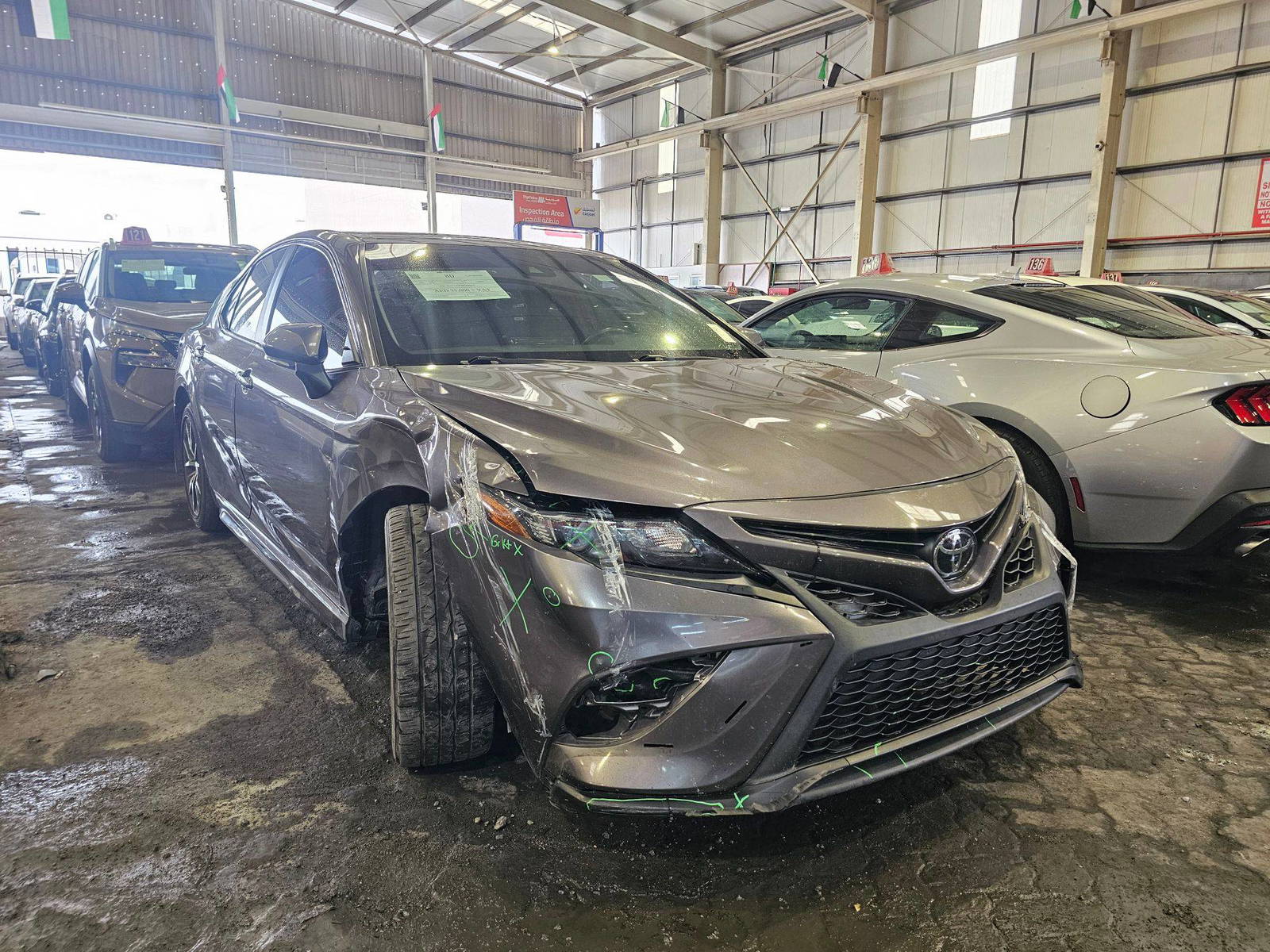 2022 TOYOTA CAMRY — sold — 104862 Miles — Lot U640075 — Main - Marhaba Auctions Used Cars - Image 2