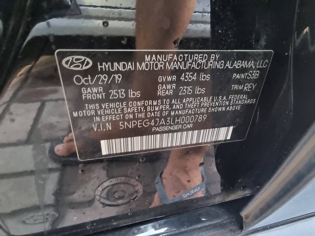 HYUNDAI SONATA 2020 - Marhaba Auction Used Cars - Image 5