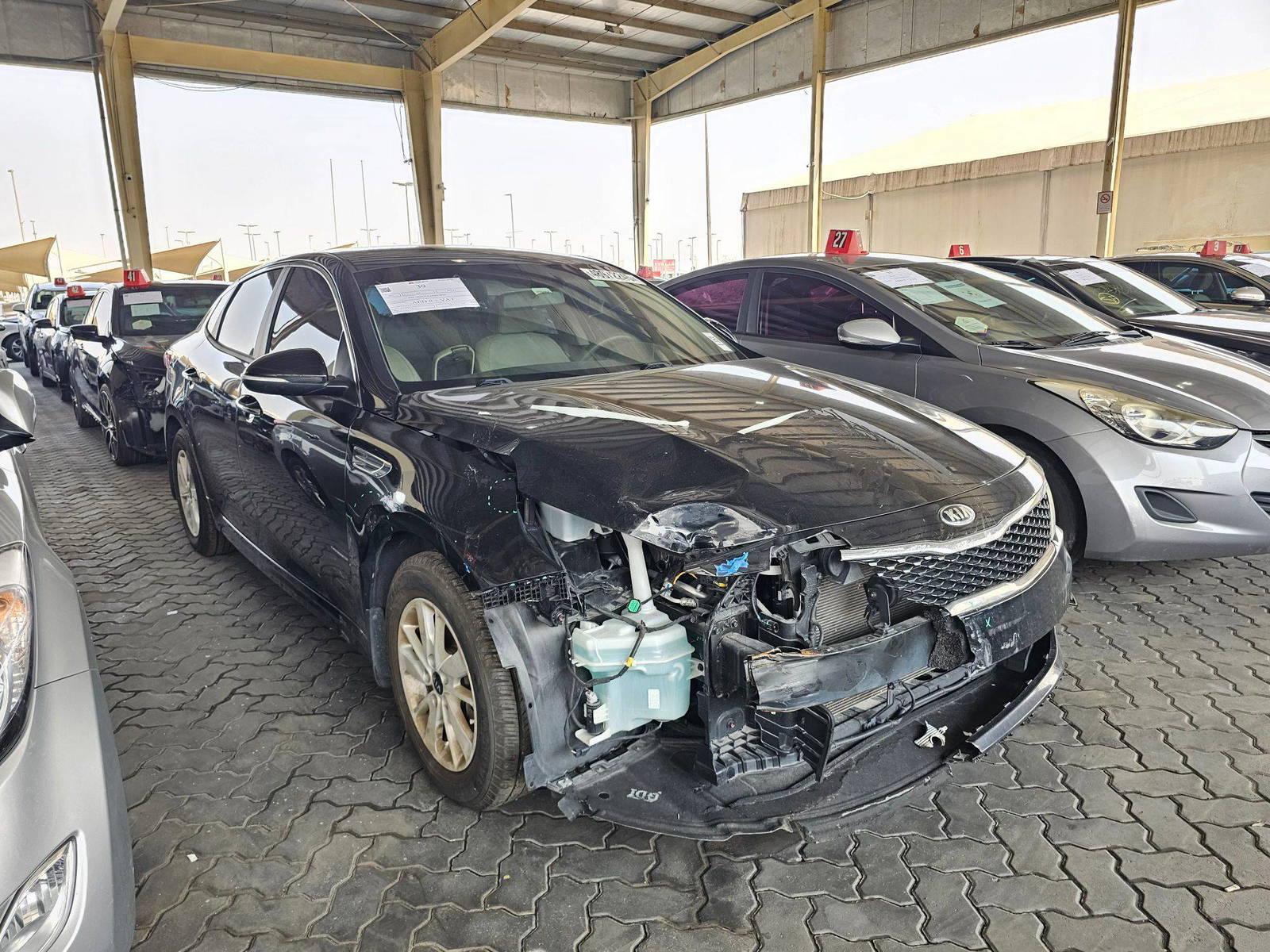 2017 KIA OPTIMA — 99796 Miles — Lot 48972245 — Souq - Marhaba Auctions Used Cars - Image 4