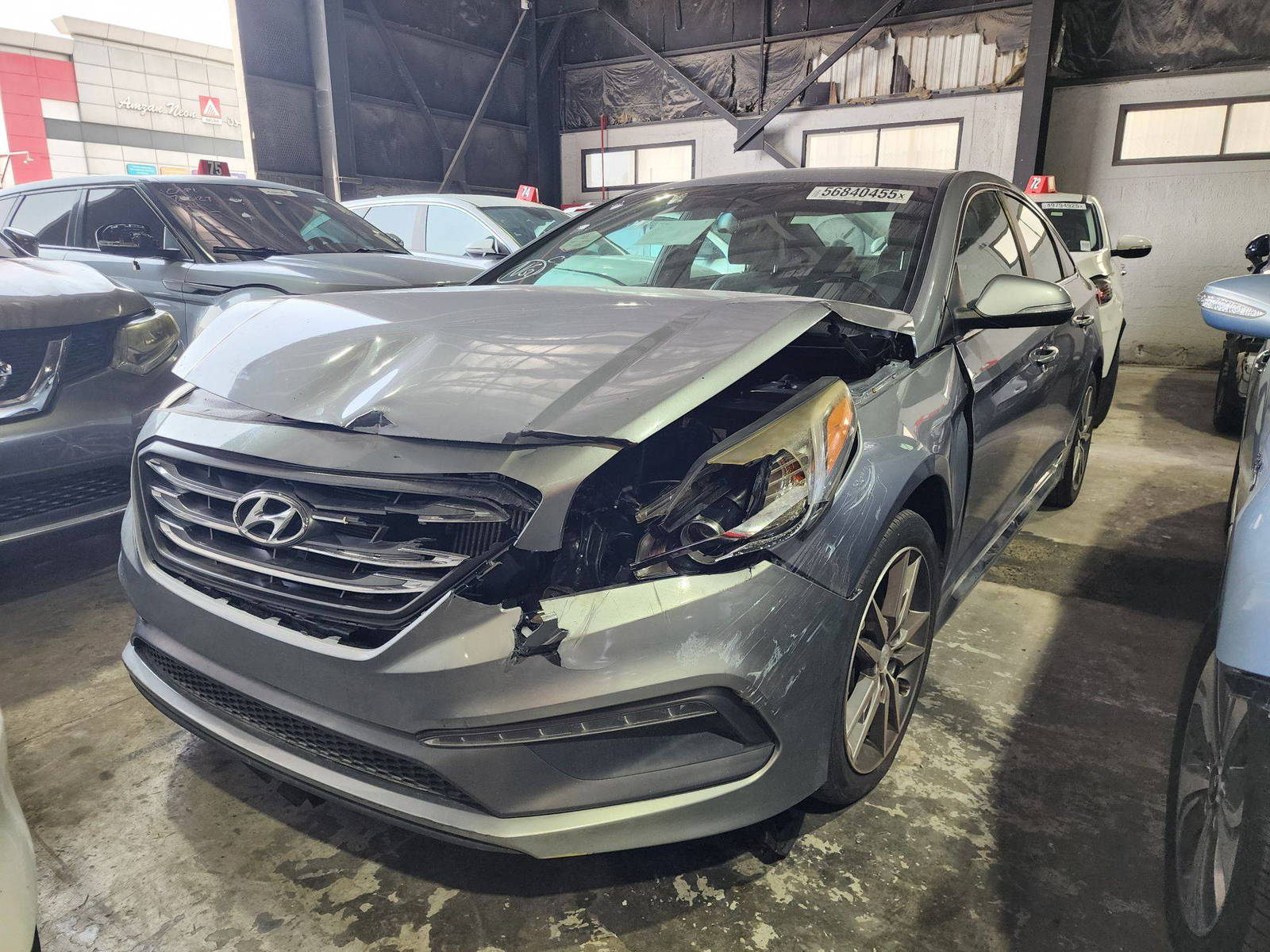 2017 HYUNDAI SONATA SPORT — 146703 Miles — Lot 56840455 — Al Quoz - Marhaba Auctions Used Cars - Image 6