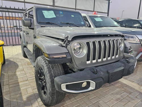 2022 JEEP WRANGLER UNLIMITED SAHARA for sale at Marhaba Auctions