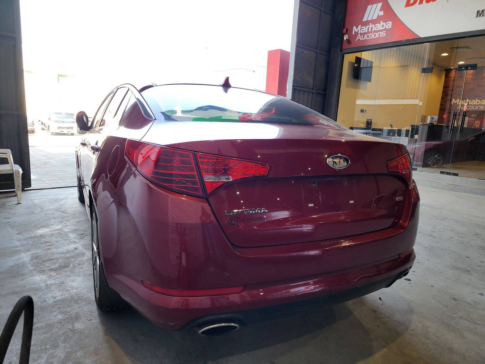 2012 KIA OPTIMA — 158588 Miles — Lot 39904952 — Al Quoz - Marhaba Auctions Used Cars - Image 6
