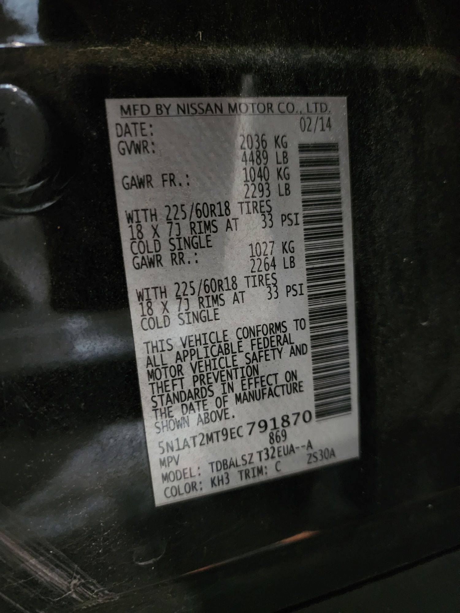 NISSAN ROGUE 2014 - Marhaba Auction Used Cars - Image 9