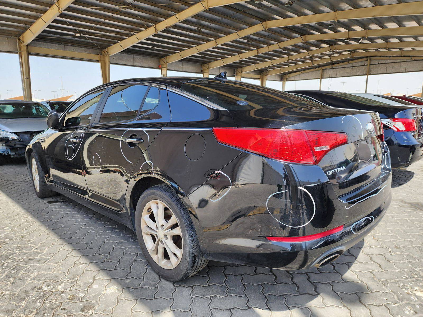 2013 KIA OPTIMA — 175790 Miles — Lot 15878 — Souq - Marhaba Auctions Used Cars - Image 3