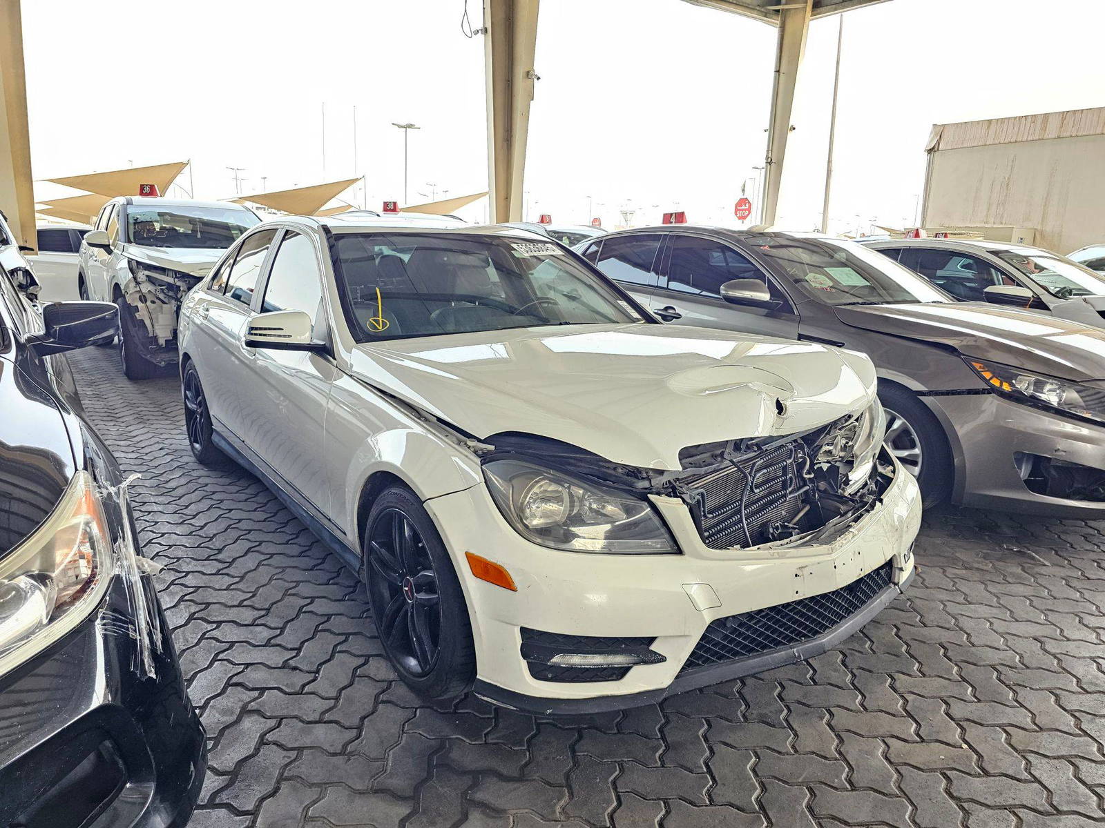 MERCEDES BENZ C-250 2013 - Marhaba Auction Used Cars - Image 4