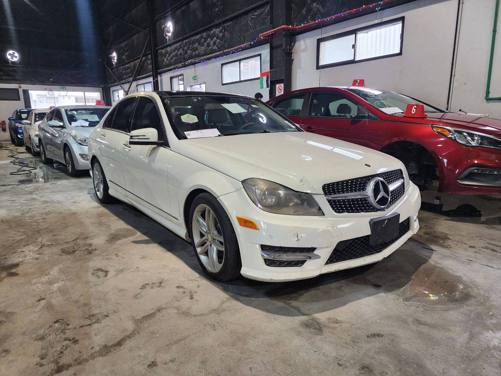 MERCEDES BENZ C300 2012 - Marhaba Auction Used Cars - Image 4