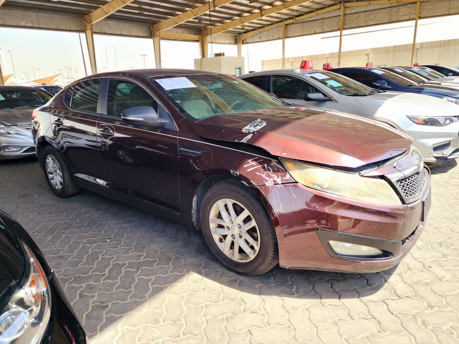 2012 KIA OPTIMA — 233935 Miles — Lot CG038356 — Souq - Marhaba Auctions Used Cars - Image 4