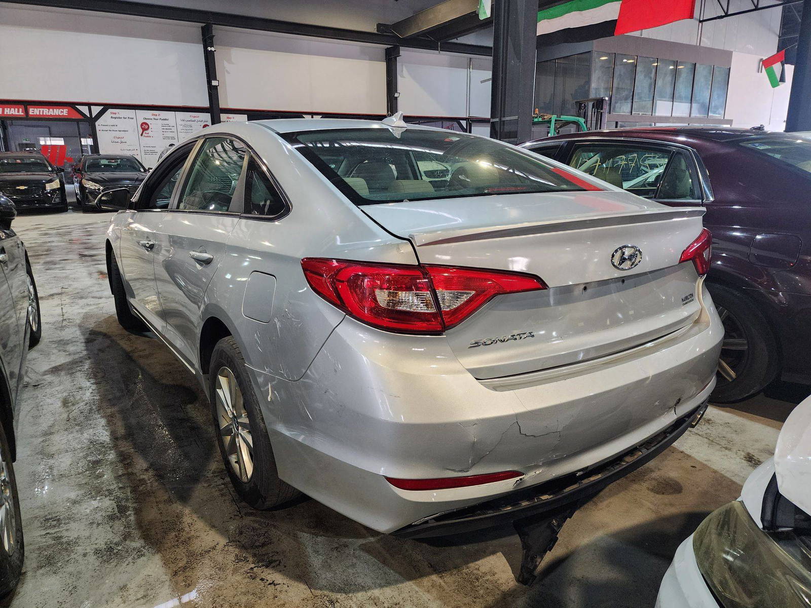HYUNDAI SONATA 2015 - Marhaba Auction Used Cars - Image 7