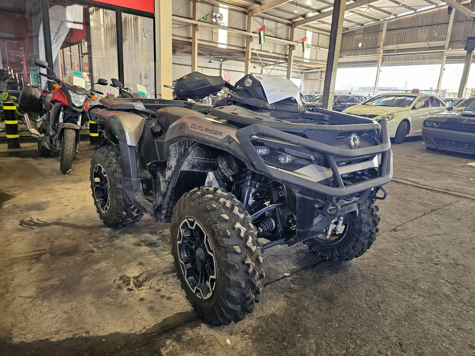 2025 CAN-AM OUTLANDER X MR 1000R — 108 Miles — Lot 00147 — Main - Marhaba Auctions Used Cars - Image 3