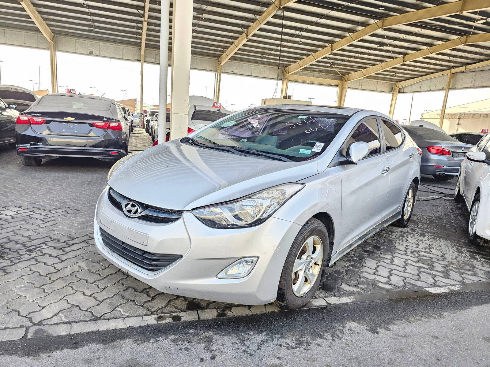 2012 HYUNDAI AVANTE — 210650 KM — Lot 610769 — Souq - Marhaba Auctions Used Cars - Image 3