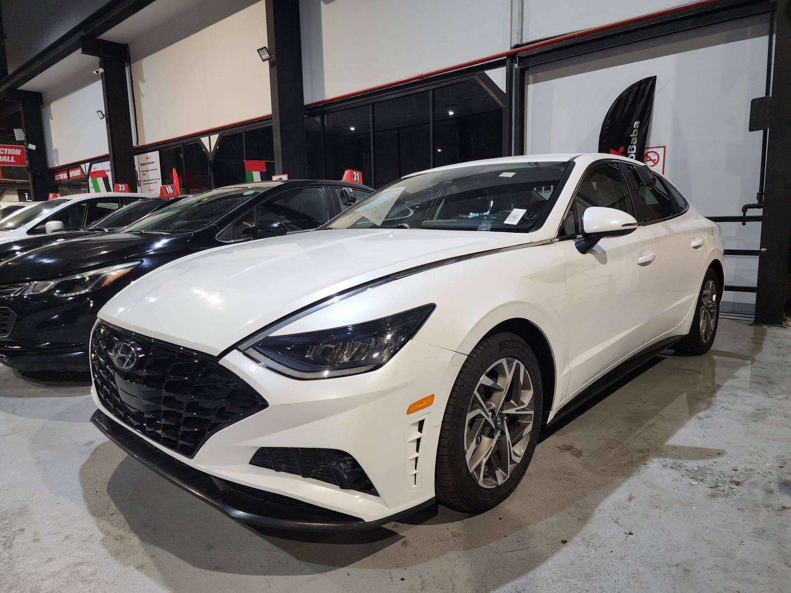 2021 HYUNDAI SONATA — 45045 Miles — Lot 48176 — Al Quoz - Marhaba Auctions Used Cars - Image 3