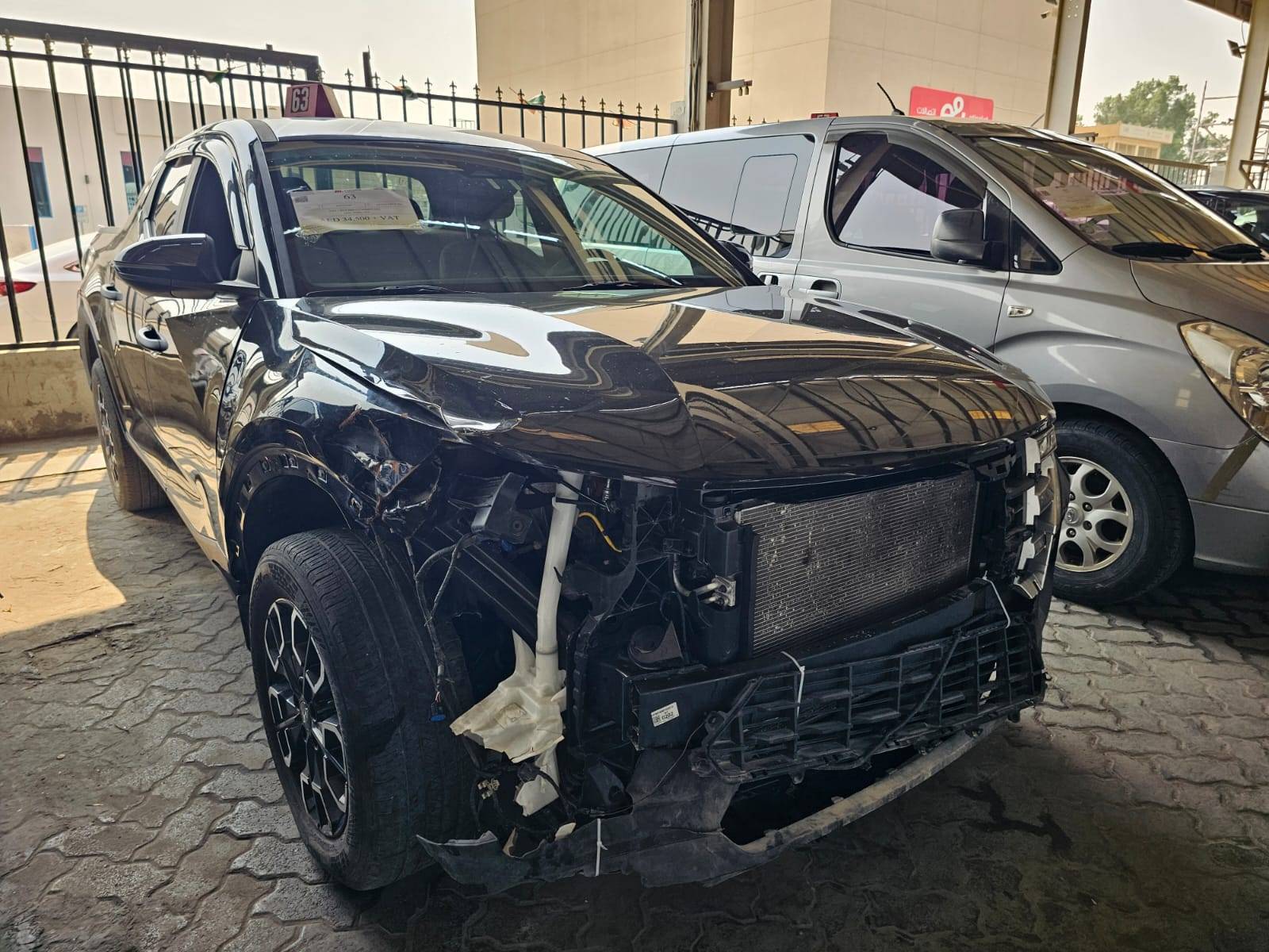 2023 HYUNDAI SANTA CRUZ SEL — sold — 52459 Miles — Lot PH071322 — Main - Marhaba Auctions Used Cars - Image 3