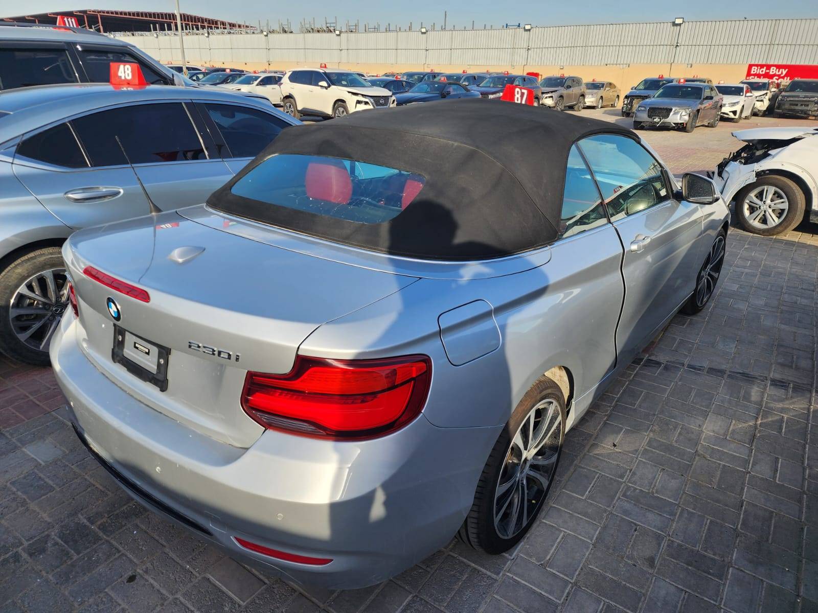 2020 BMW 230I — 78294 Miles — Lot 7E23239 — Al Sajaa - Marhaba Auctions Used Cars - Image 4