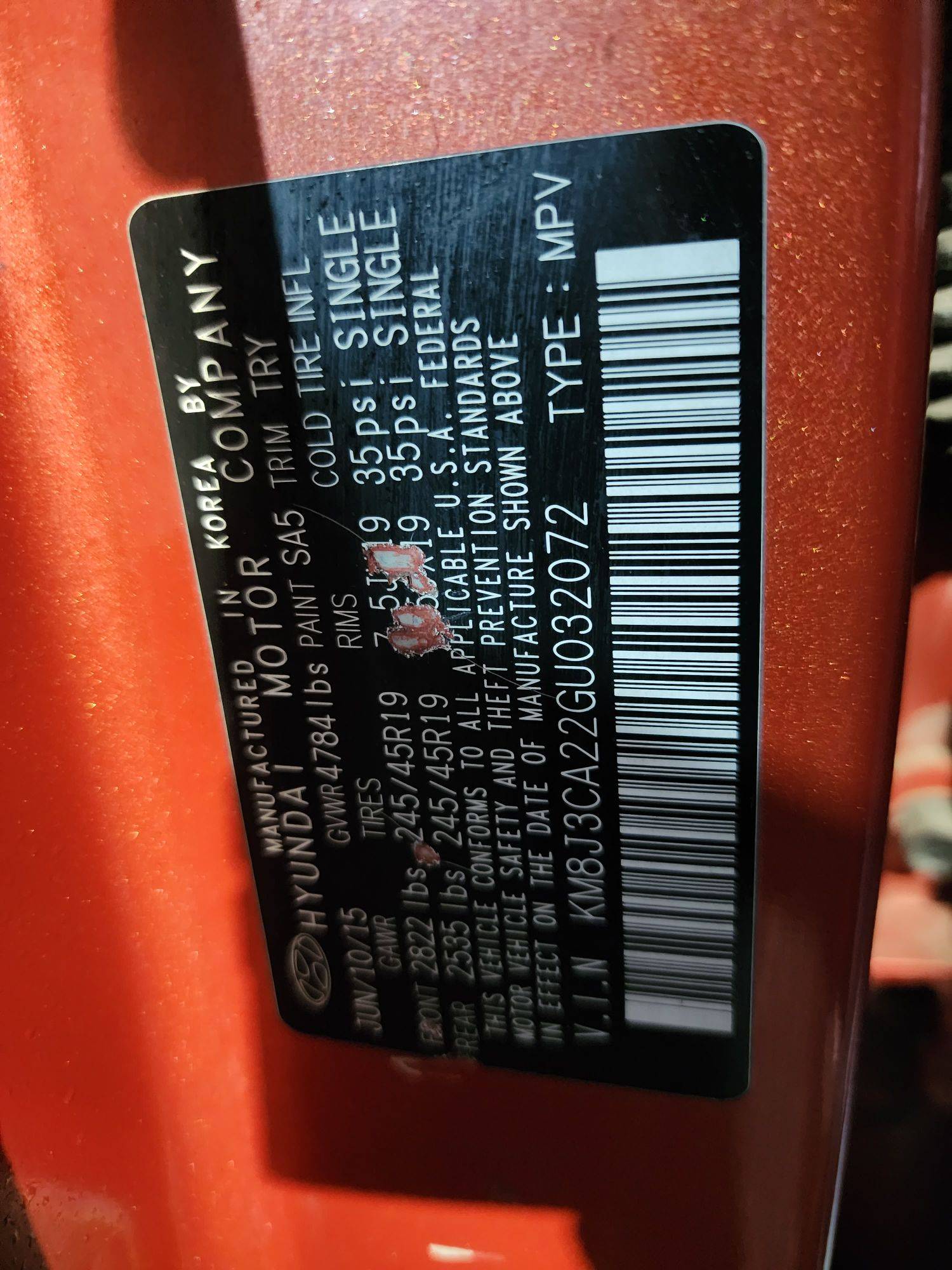 HYUNDAI TUCSON 2016 - Marhaba Auction Used Cars - Image 10