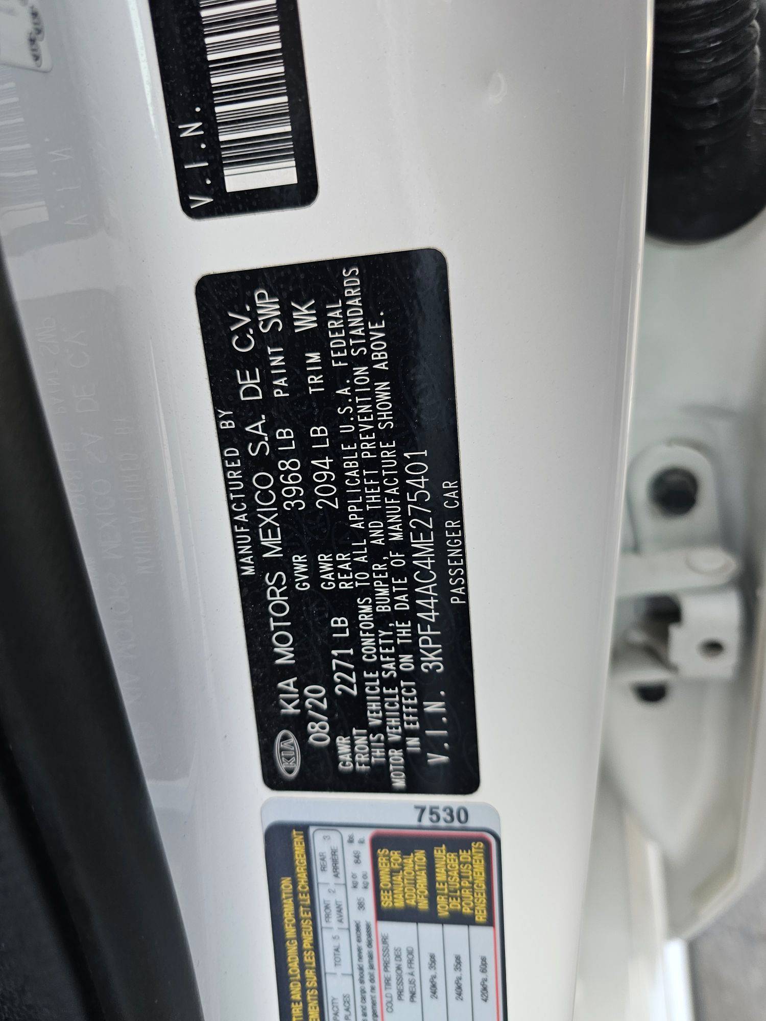 2021 KIA FORTE — 67449 Miles — Lot ME275401 — Souq - Marhaba Auctions Used Cars - Image 11