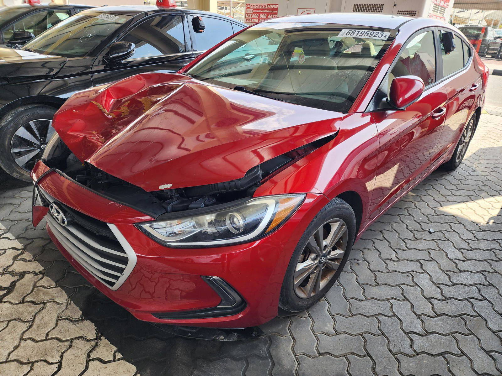 2017 HYUNDAI ELANTRA — 93719 Miles — Lot 68195923 - Marhaba Auctions Used Cars - Image 9