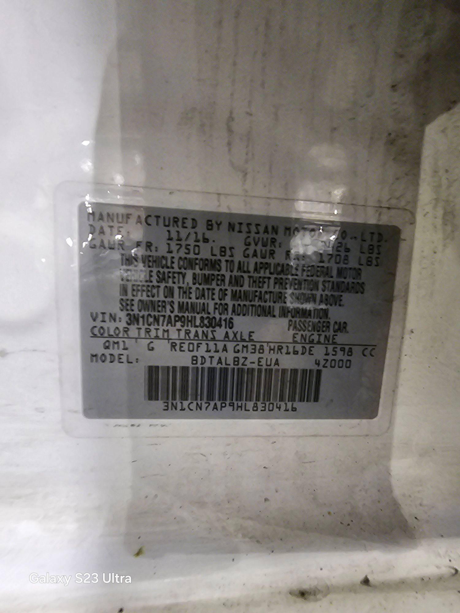 NISSAN VERSA 2017 - Marhaba Auction Used Cars - Image 9