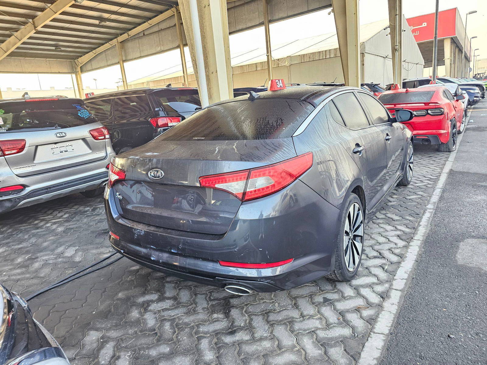 2011 KIA K5 — 81474 KM — Lot CA237720 — Souq - Marhaba Auctions Used Cars - Image 4