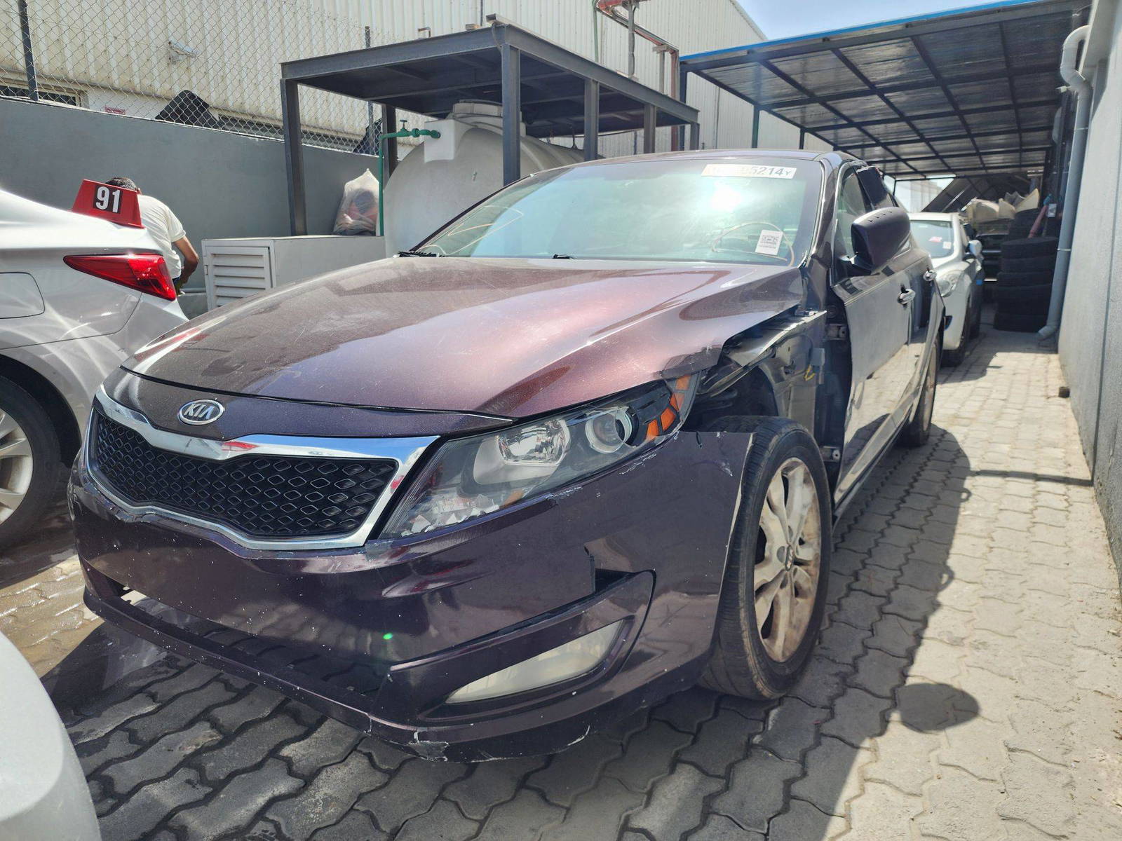 2011 KIA OPTIMA — 177804 Miles — Lot 84805214 — Al Quoz - Marhaba Auctions Used Cars - Image 6