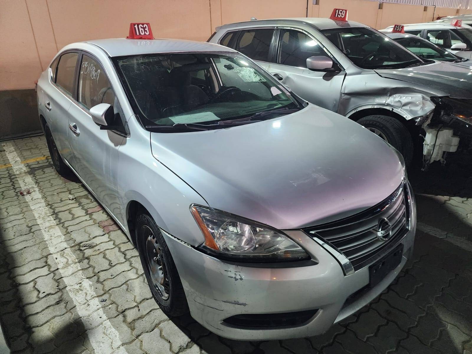 2013 NISSAN SENTRA — 135286 Miles — Lot 43413641 — Al Sajaa - Marhaba Auctions Used Cars - Image 4