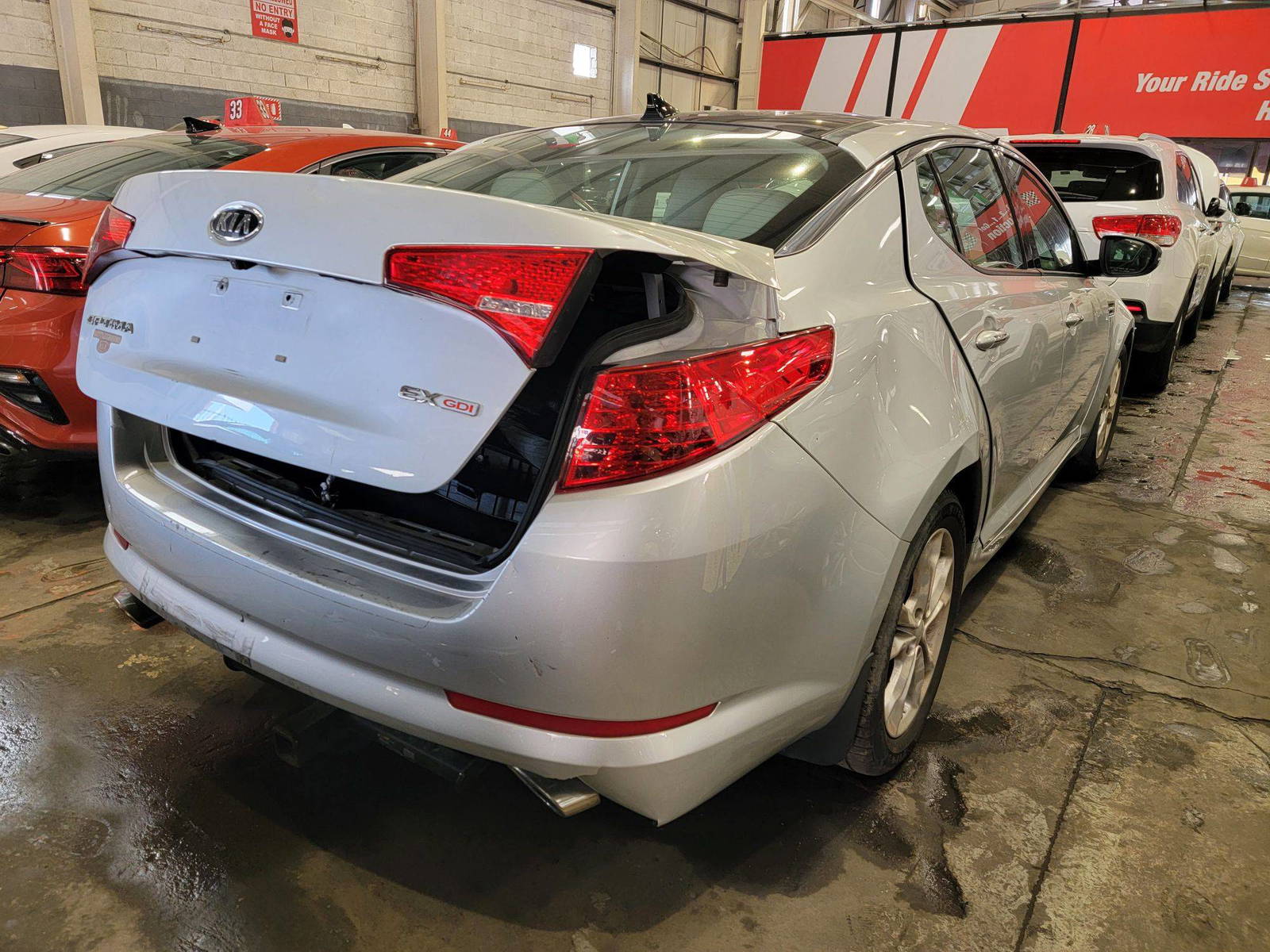 2012 KIA OPTIMA — 185852 Miles — Lot 8CG035567 — Main - Marhaba Auctions Used Cars - Image 5