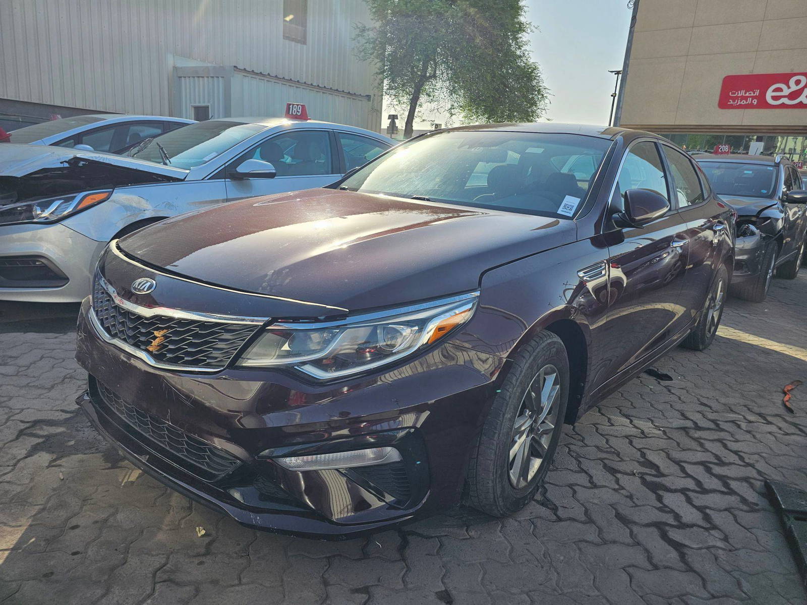 2019 KIA OPTIMA — 100970 Miles — Lot 90248925 — Al Sajaa - Marhaba Auctions Used Cars - Image 5