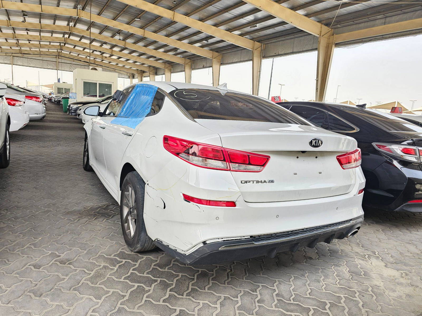 2020 KIA OPTIMA — 93820 Miles — Lot LG380593 — Souq - Marhaba Auctions Used Cars - Image 3