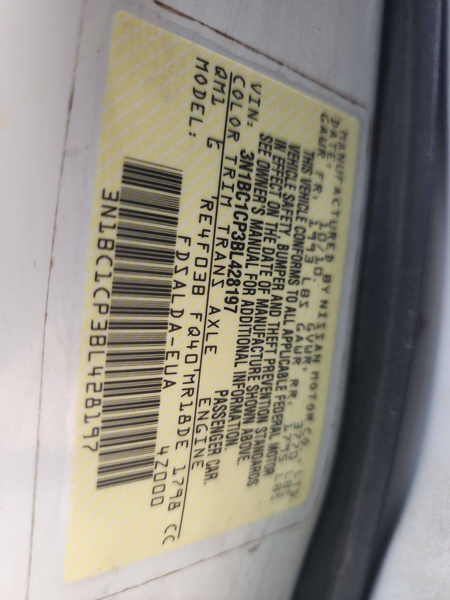 2011 NISSAN VERSA — 100106 Miles — Lot 67191823 - Marhaba Auctions Used Cars - Image 3
