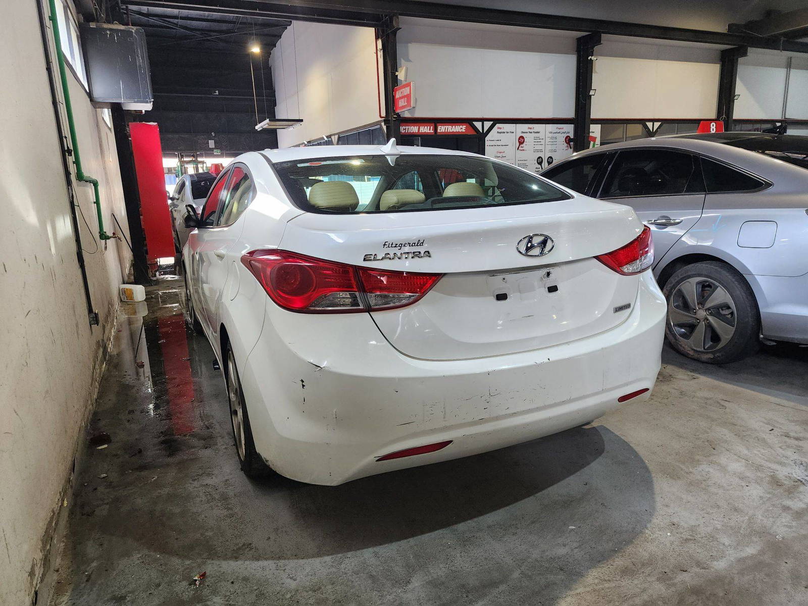 2013 HYUNDAI ELANTRA — 185168 Miles — Lot 296299 — Al Quoz - Marhaba Auctions Used Cars - Image 6