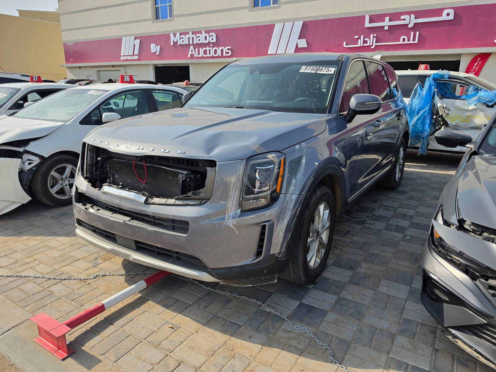 KIA TELLURIDE 2020 - Marhaba Auction Used Cars - Image 3