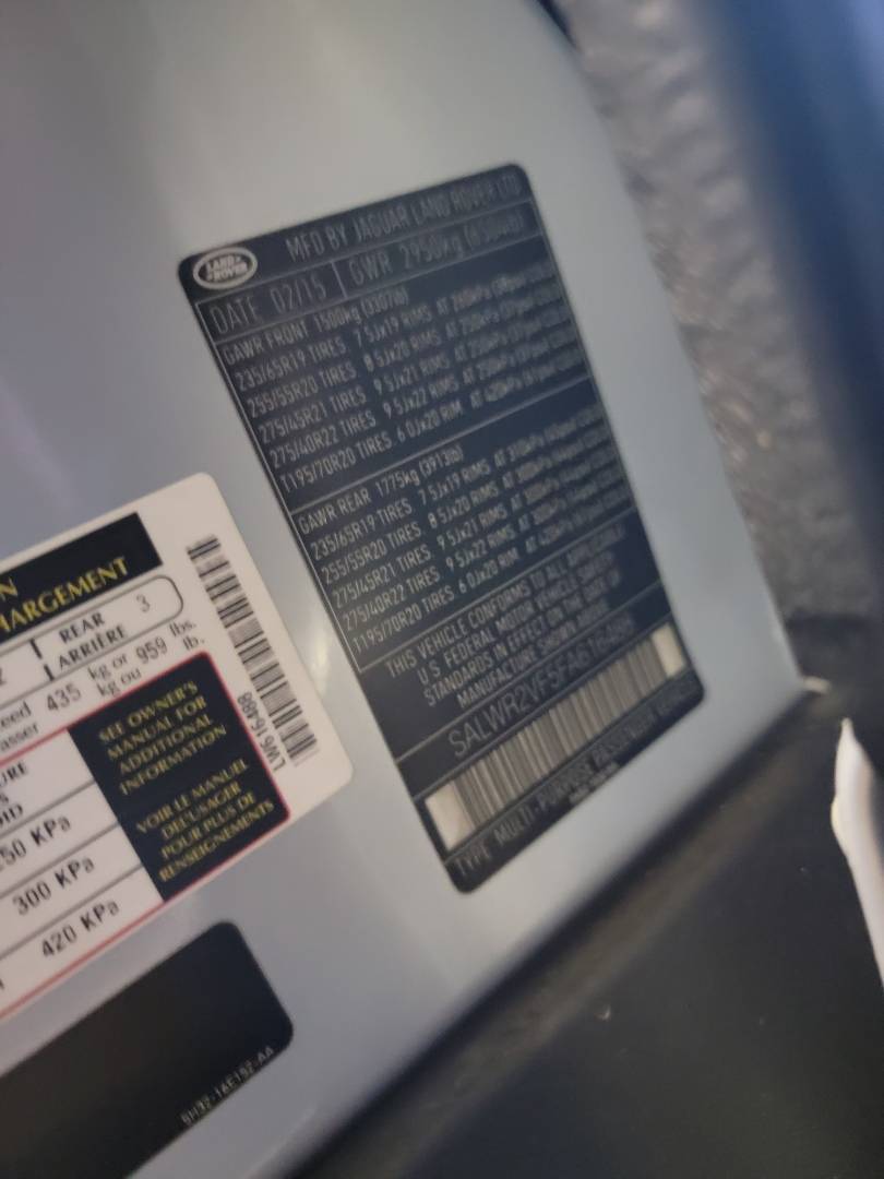 2015 LAND ROVER RANGE ROVER SPORT HSE — 155772 Miles — Lot 41662935 — Main - Marhaba Auctions Used Cars - Image 9