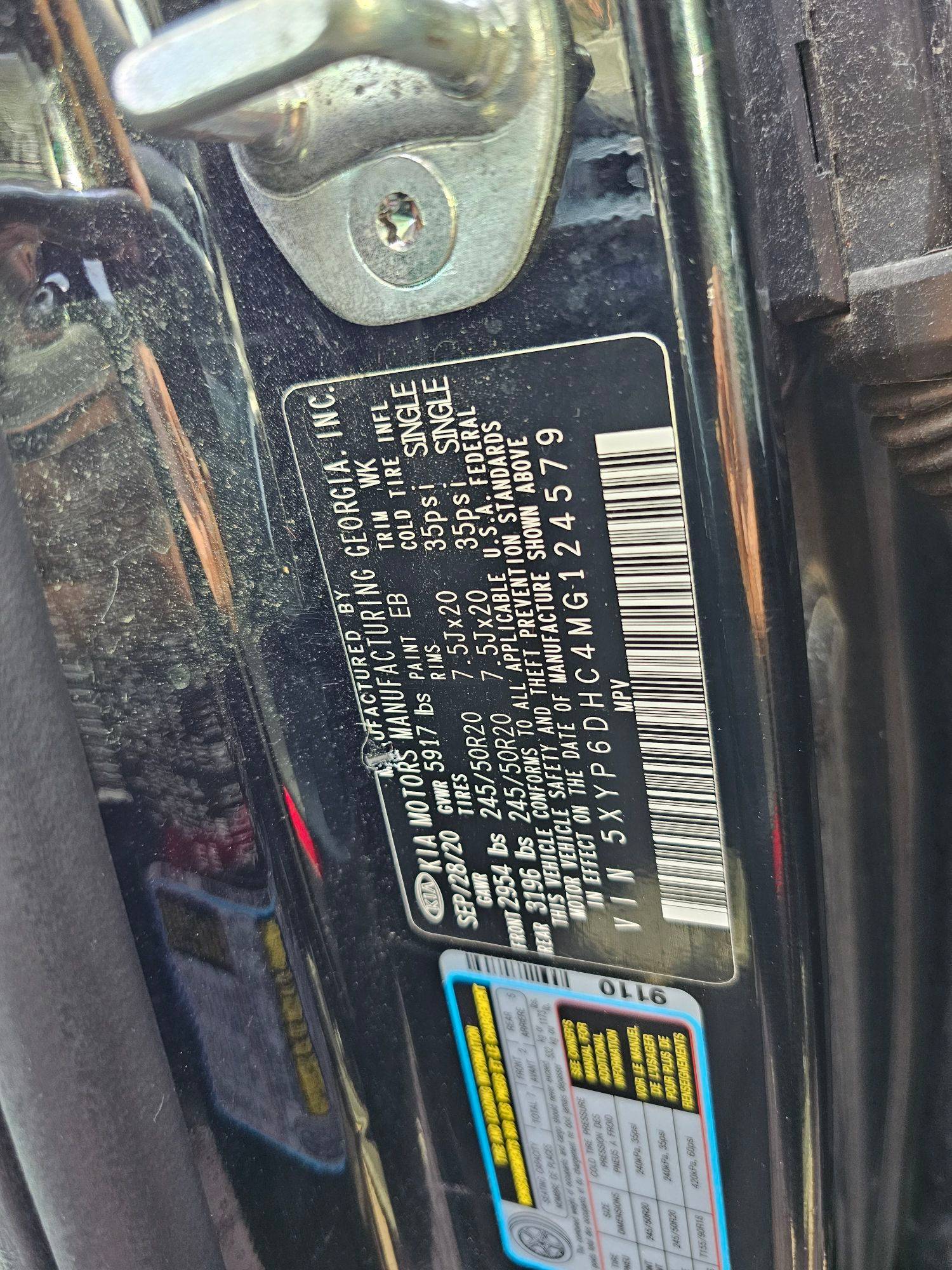 KIA TELLURIDE 2021 - Marhaba Auction Used Cars - Image 10