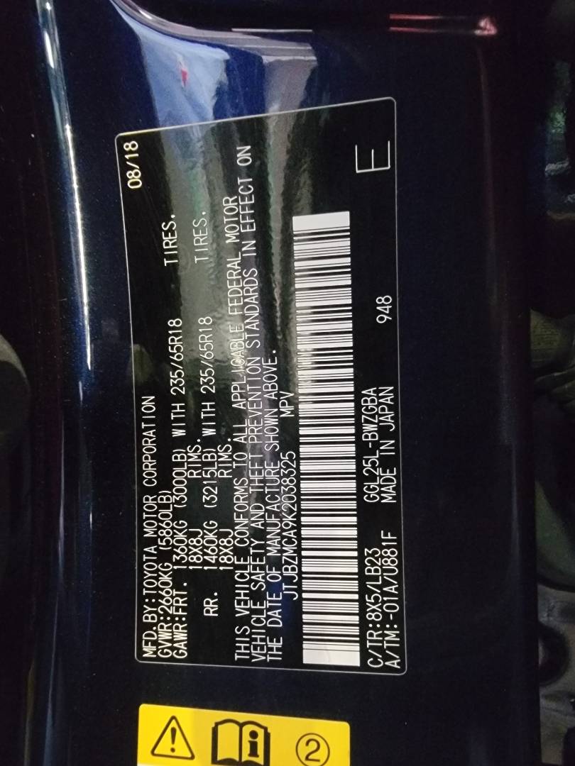 2019 LEXUS RX 350 — 109045 Miles — Lot CA9K2038325 — Main - Marhaba Auctions Used Cars - Image 10