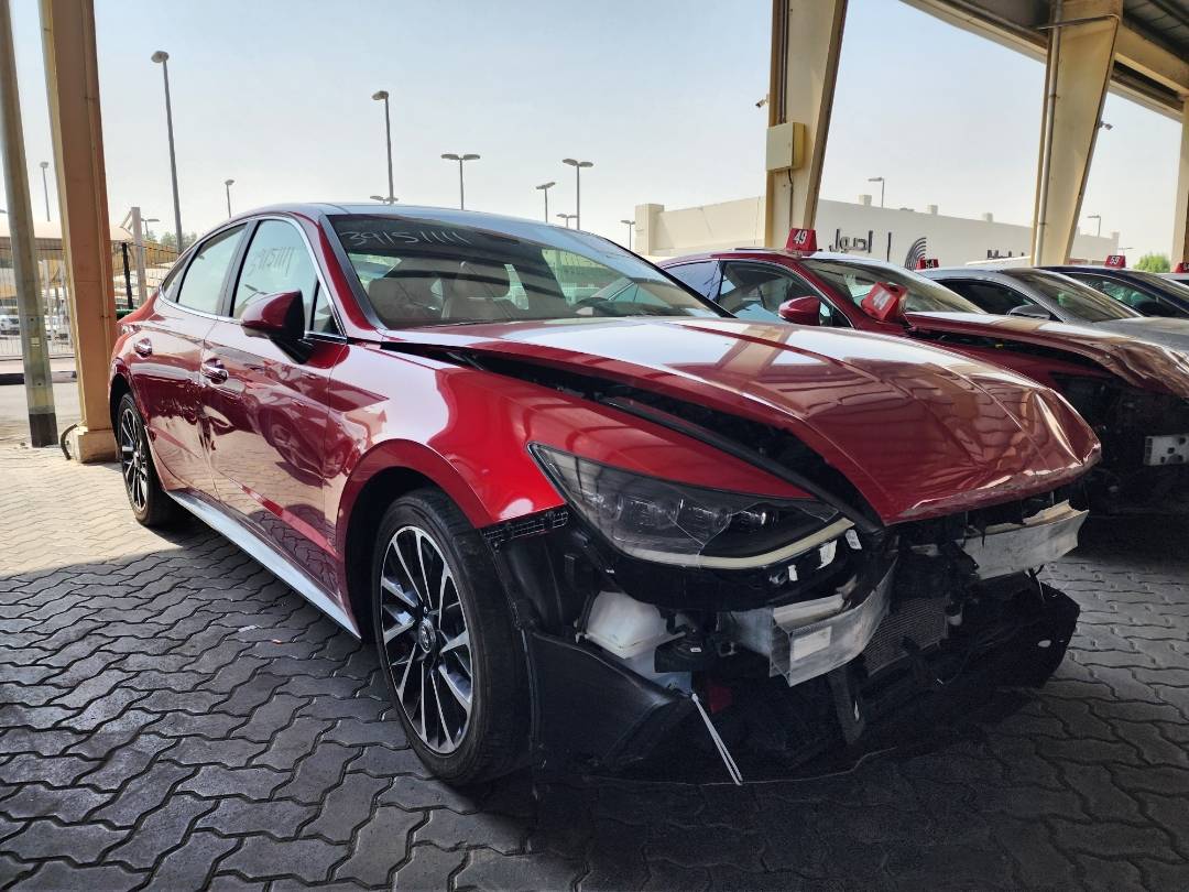 2021 HYUNDAI SONATA — 130742 Miles — Lot 8226 — Souq - Marhaba Auctions Used Cars - Image 4