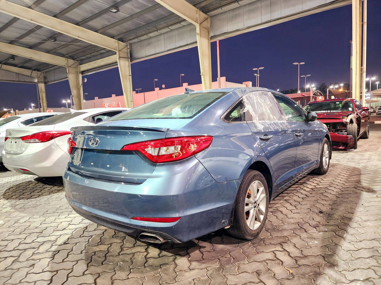2017 HYUNDAI SONATA — 111467 Miles — Lot 40327882 — Souq - Marhaba Auctions Used Cars - Image 3