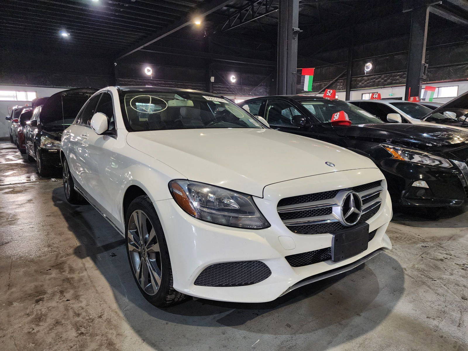 2017 MERCEDES BENZ C300 — 132027 Miles — Lot 227590 — Al Quoz - Marhaba Auctions Used Cars - Image 3