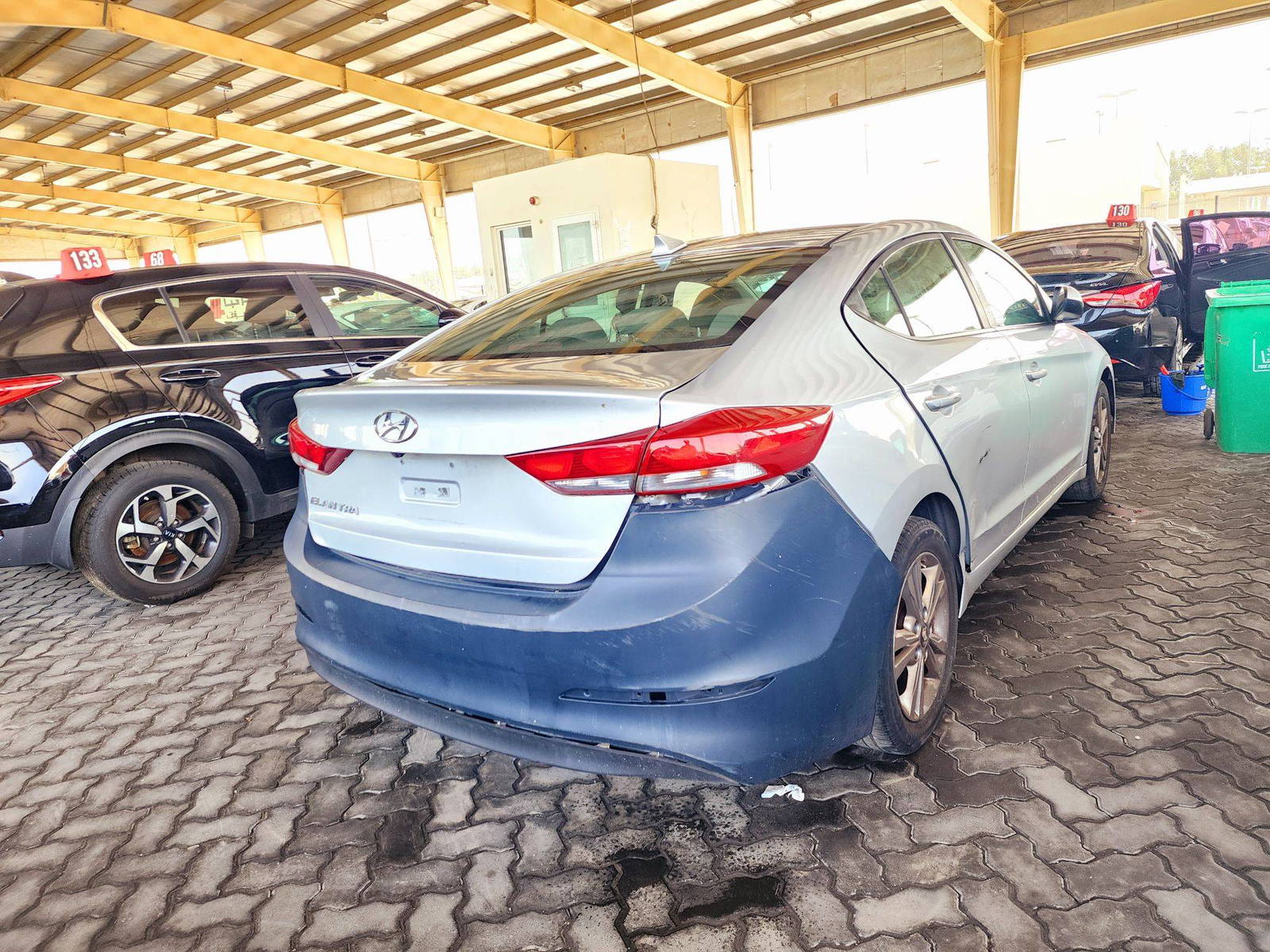 2018 HYUNDAI ELANTRA — 103936 Miles — Lot 32221 — Souq - Marhaba Auctions Used Cars - Image 3