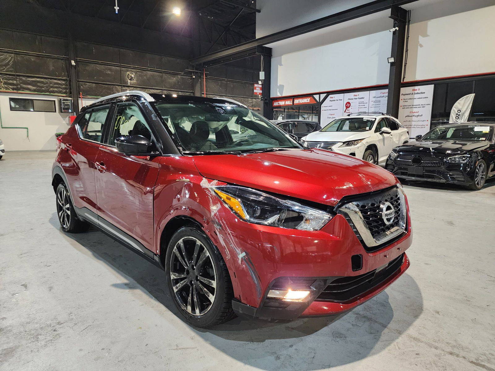 2020 NISSAN KICKS — 70254 KM — Lot L554609 — Al Quoz - Marhaba Auctions Used Cars - Image 4