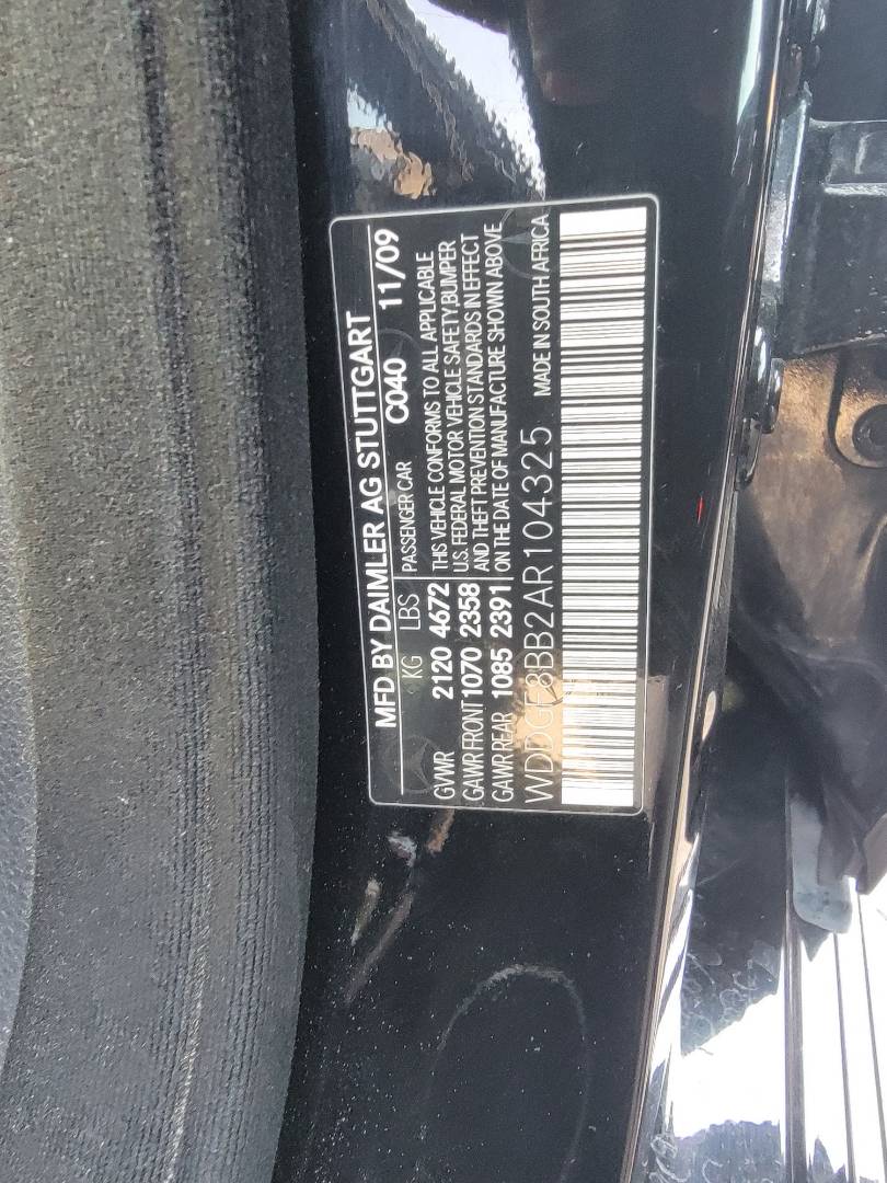 2010 MERCEDES BENZ C300 — 347684 Miles — Lot AR104325 — Main - Marhaba Auctions Used Cars - Image 10