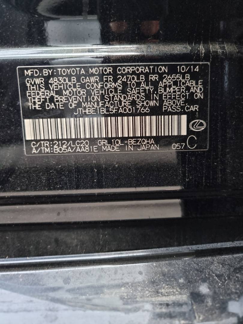 LEXUS GS 350 2015 - Marhaba Auction Used Cars - Image 8