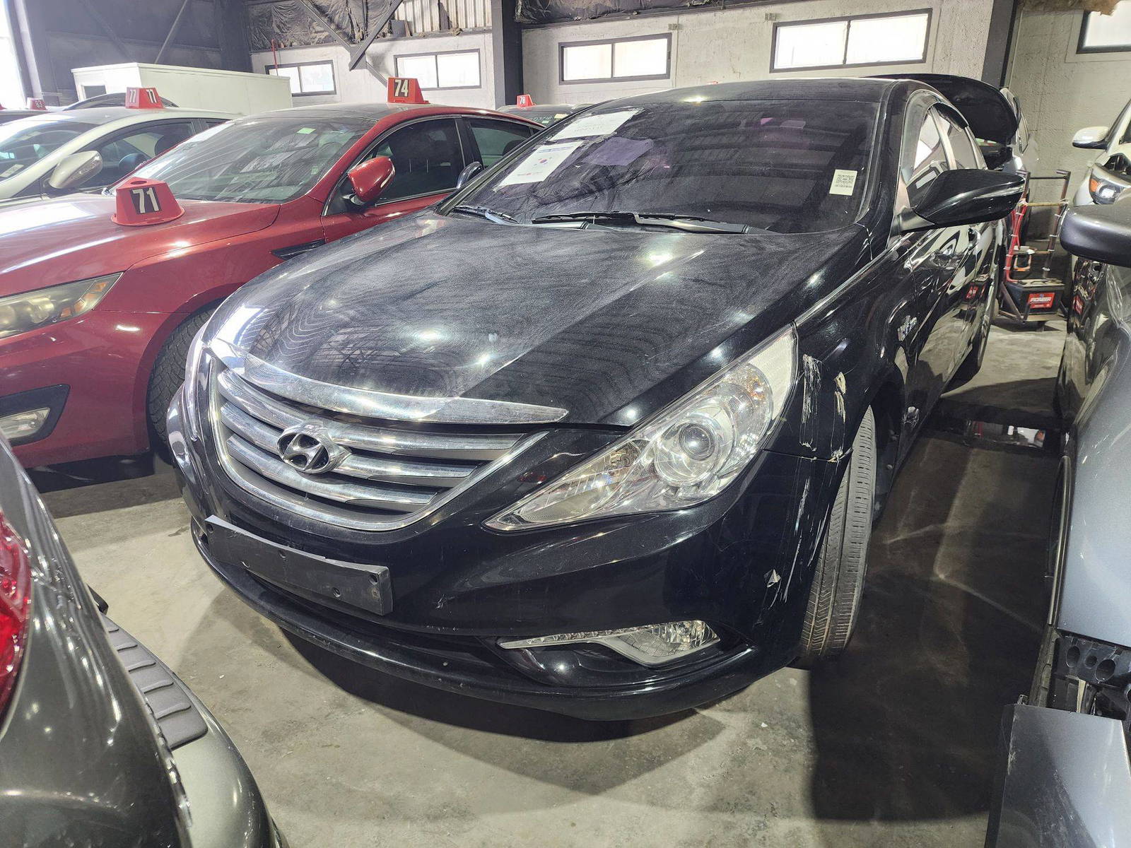 2013 HYUNDAI SONATA — 161111 KM — Lot 497532 — Al Quoz - Marhaba Auctions Used Cars - Image 4