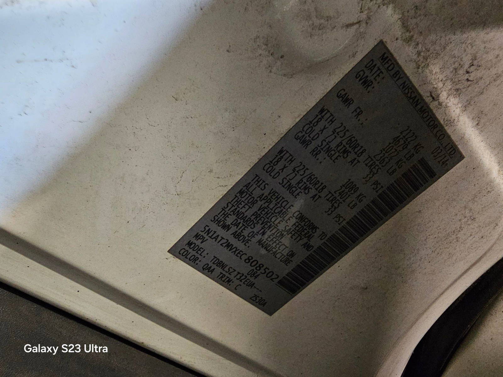 NISSAN ROGUE 2014 - Marhaba Auction Used Cars - Image 9