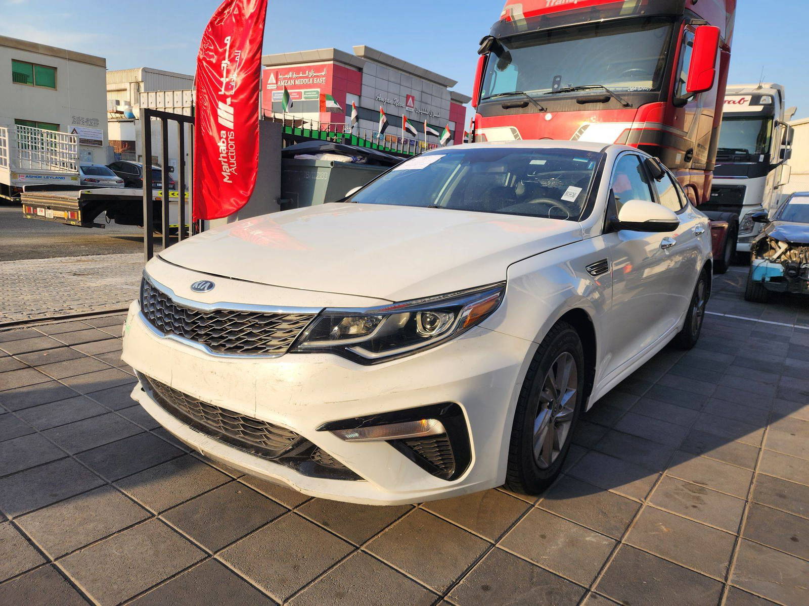 2019 KIA OPTIMA — 128928 Miles — Lot KG358492 — Main - Marhaba Auctions Used Cars - Image 4