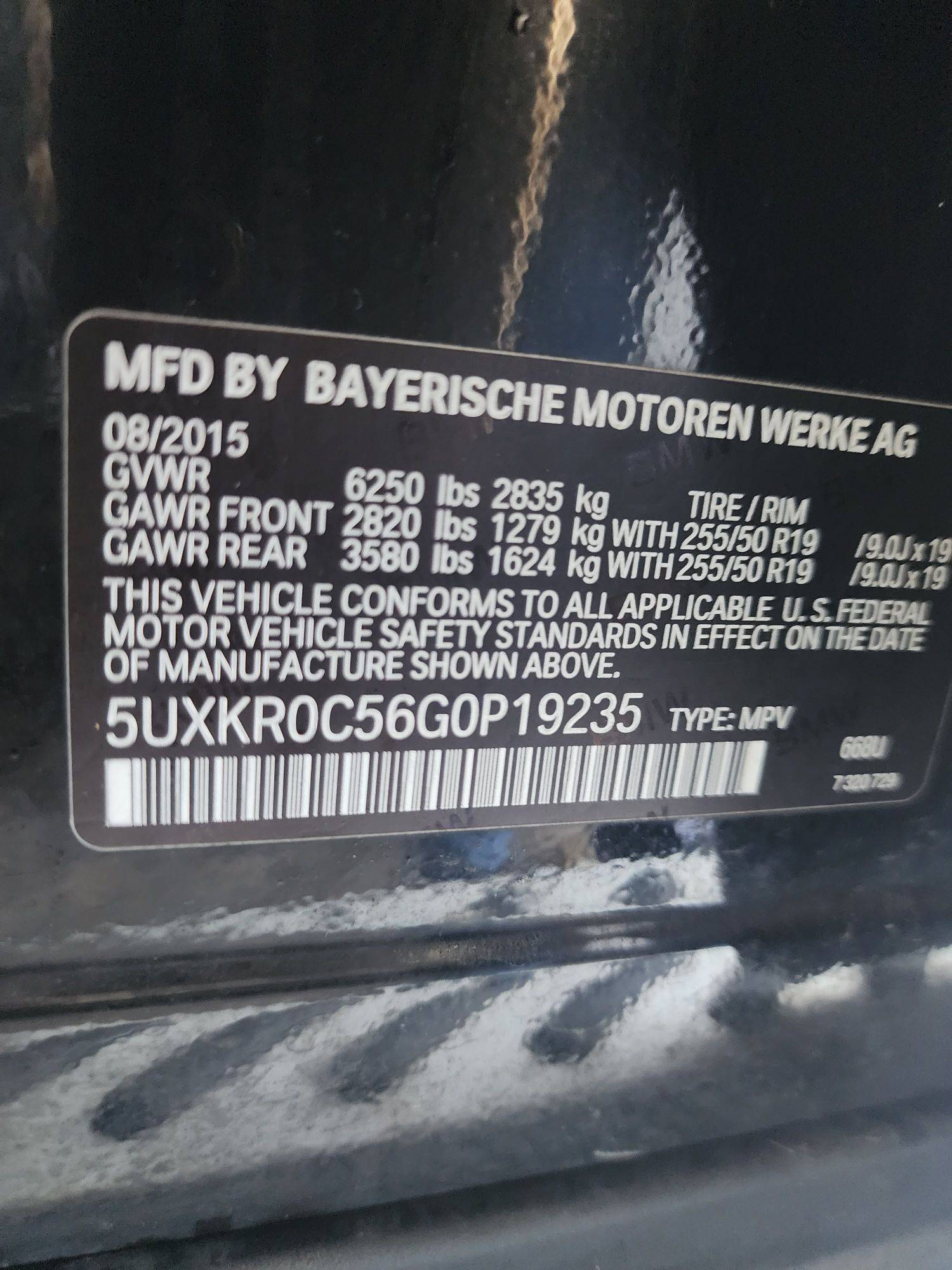 2016 BMW X5 XDRIVE35I — 109600 Miles — Lot 37656259 - Marhaba Auctions Used Cars - Image 3